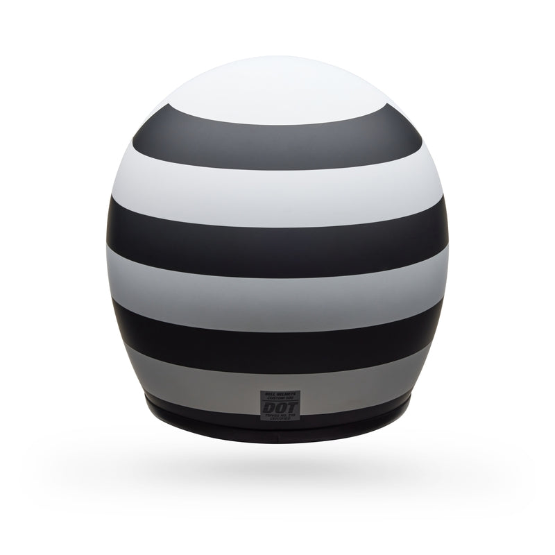 BELL Custom 500 Helm - Parlor Matte Black/White