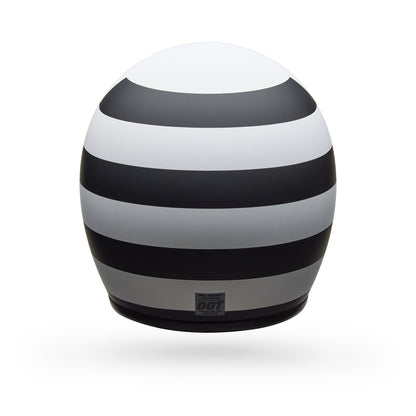 BELL Custom 500 Helm - Parlor Matte Black/White