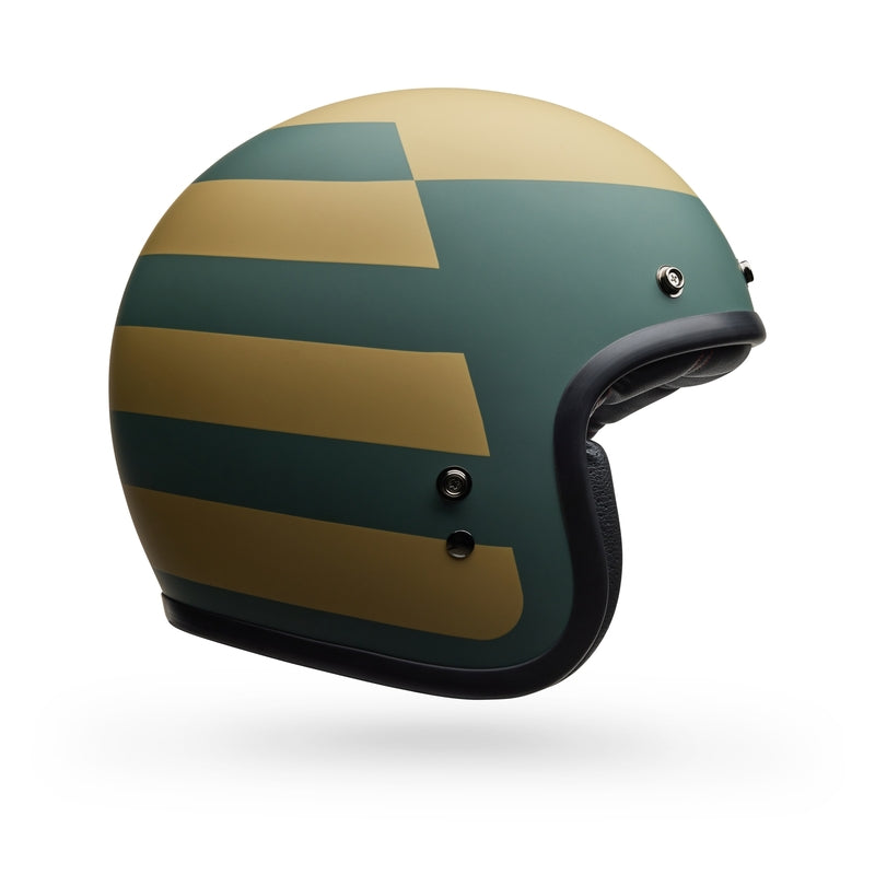 BELL Custom 500 Helm - Parlor Matte Black/White