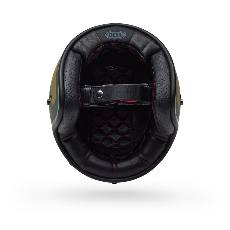 BELL Custom 500 Helm - Parlor Matte Black/White