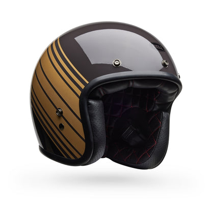 BELL Custom 500 Helm - Edge Gloss Brown/Gold