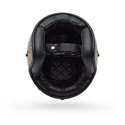 BELL Custom 500 Helm - Edge Gloss Brown/Gold
