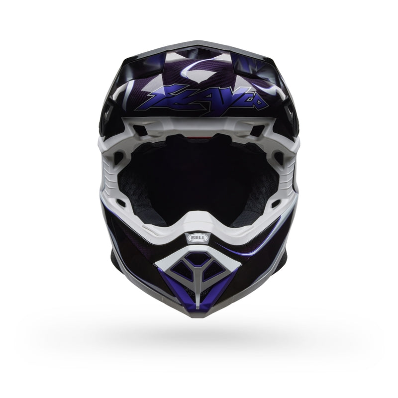 BELL Moto-10 Spherical Helm - Slayco 25 Gloss Black/White