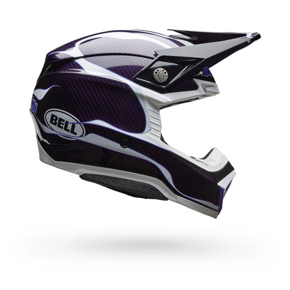 BELL Moto-10 Spherical Helm - Slayco 25 Gloss Black/White