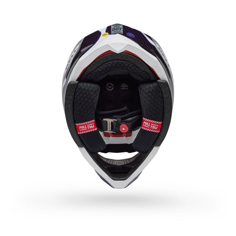 BELL Moto-10 Spherical Helm - Slayco 25 Gloss Black/White
