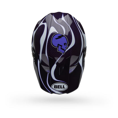 BELL Moto-10 Spherical Helm - Slayco 25 Gloss Black/White