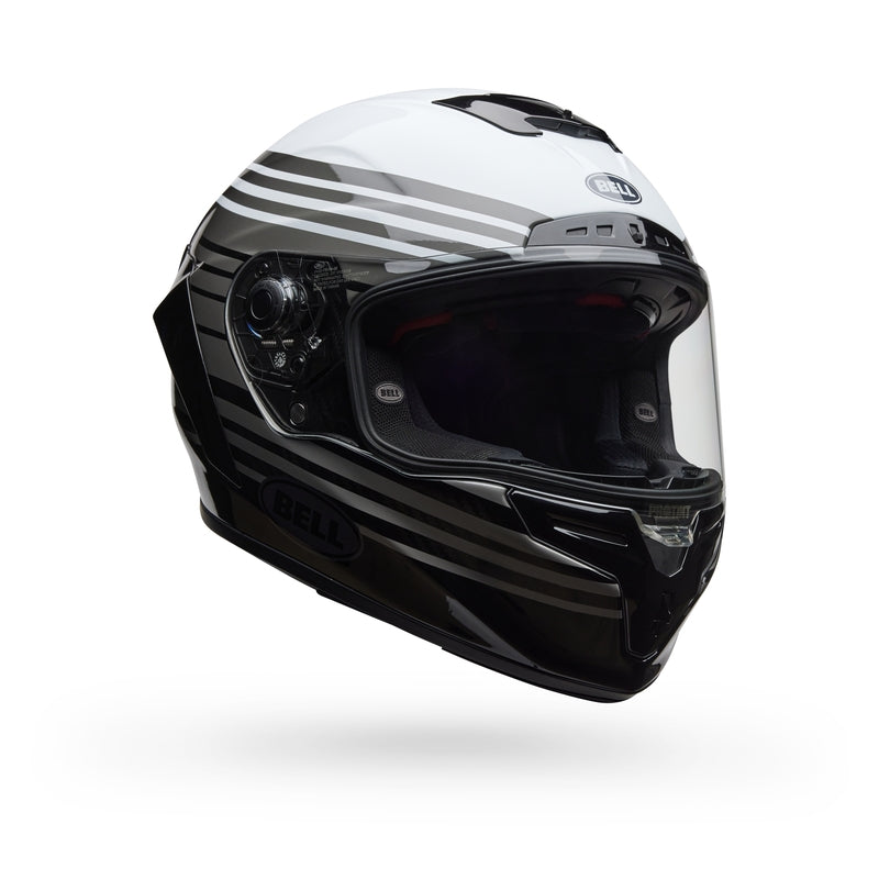 BELL Race Star DLX Flex Helm - Dash Gloss White/Black