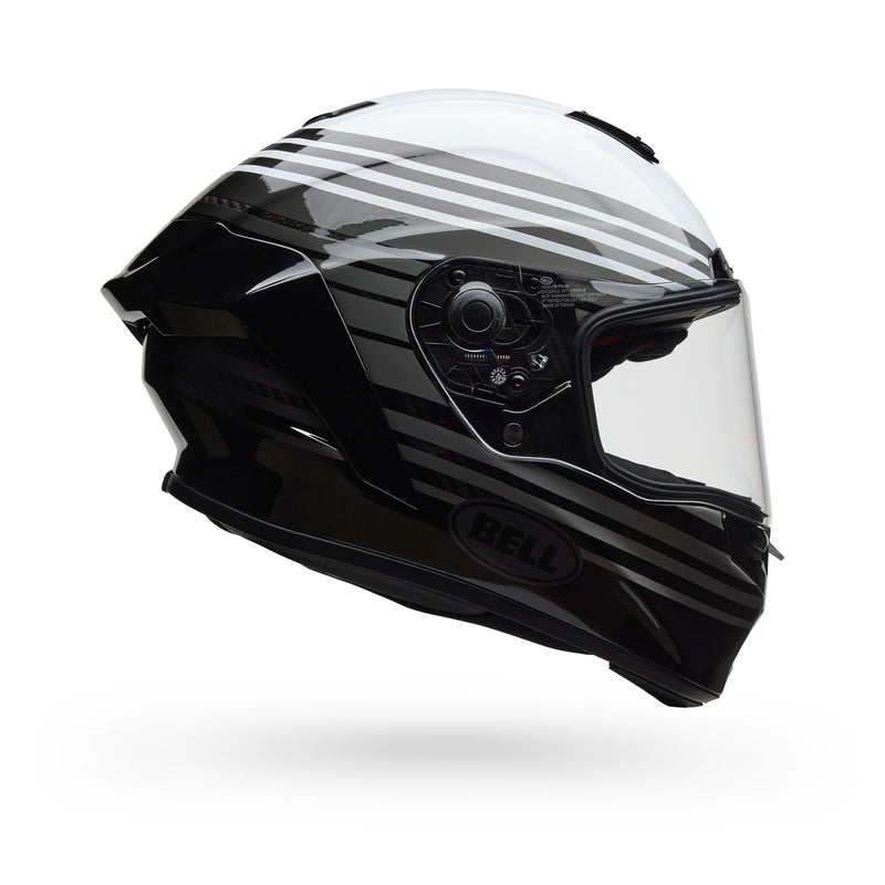 BELL Race Star DLX Flex Helm - Dash Gloss White/Black