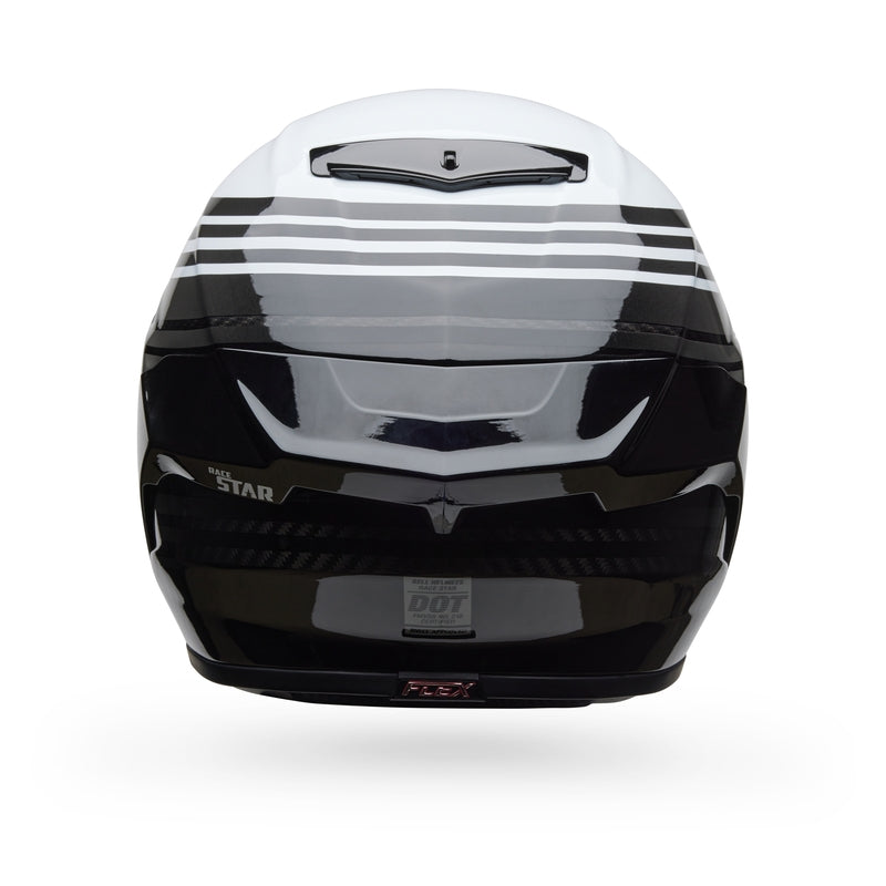 BELL Race Star DLX Flex Helm - Dash Gloss White/Black