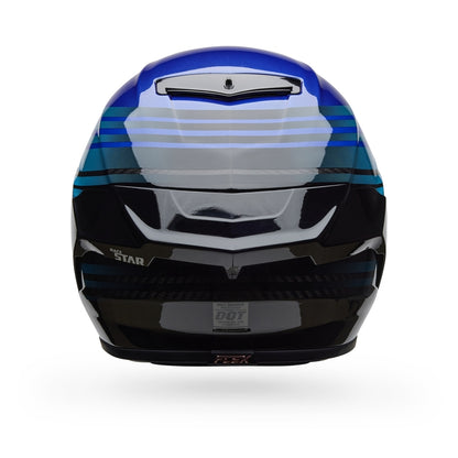 BELL Race Star DLX Flex Helm - Dash Gloss White/Black