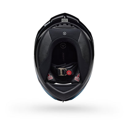 BELL Race Star DLX Flex Helm - Dash Gloss White/Black