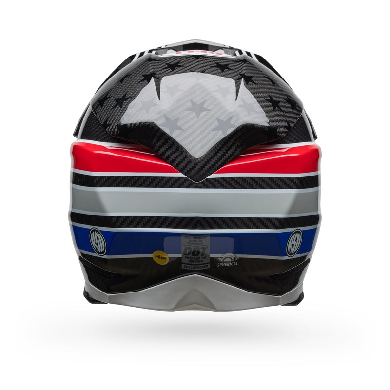 BELL Moto-10 Spherical Helm - RSD Old Glory Gloss Red/Blue