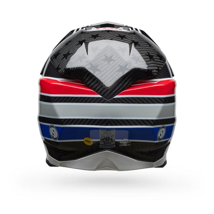 BELL Moto-10 Spherical Helm - RSD Old Glory Gloss Red/Blue