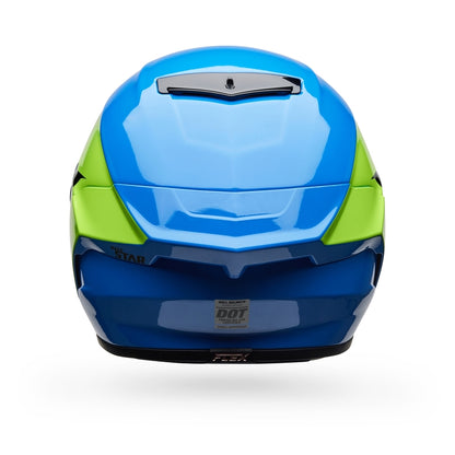 BELL Race Star DLX Flex Helm - Corsa Blue/Flo