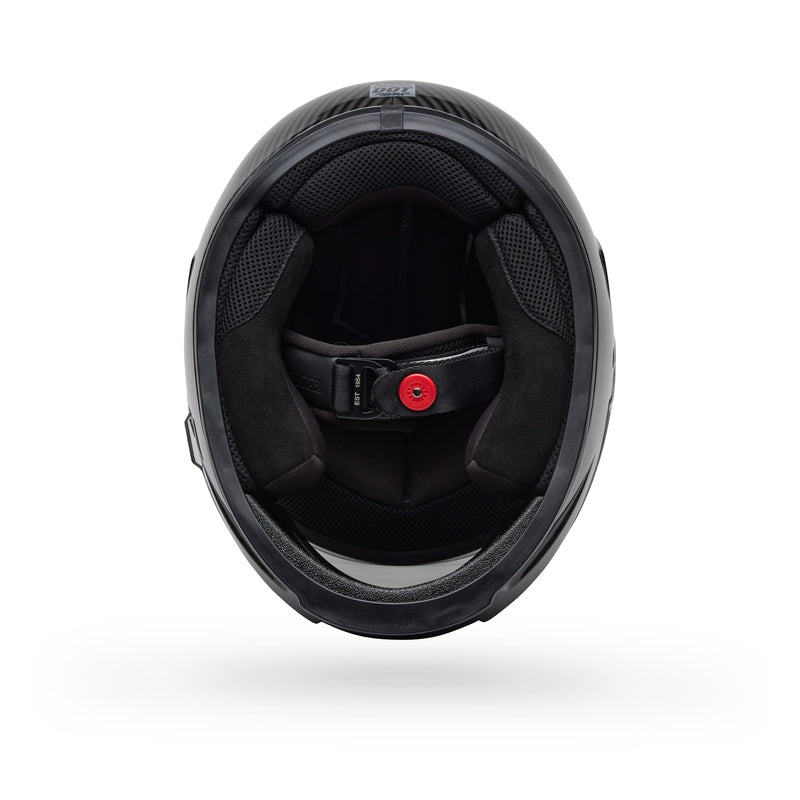 BELL Eliminator Carbon Helm - Diverge Matte/Gloss White/Black