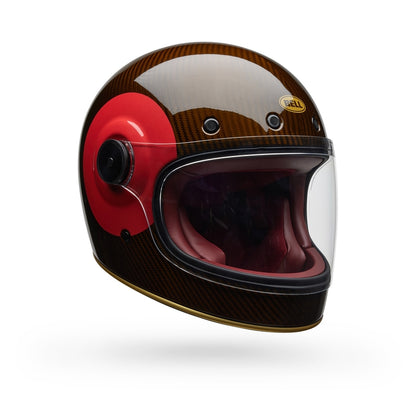 BELL Bullitt GT Carbon Helm - TT Gloss Red/Gold