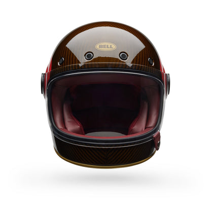 BELL Bullitt GT Carbon Helm - TT Gloss Red/Gold