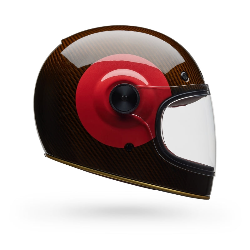 BELL Bullitt GT Carbon Helm - TT Gloss Red/Gold