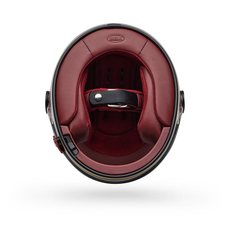 BELL Bullitt GT Carbon Helm - TT Gloss Red/Gold