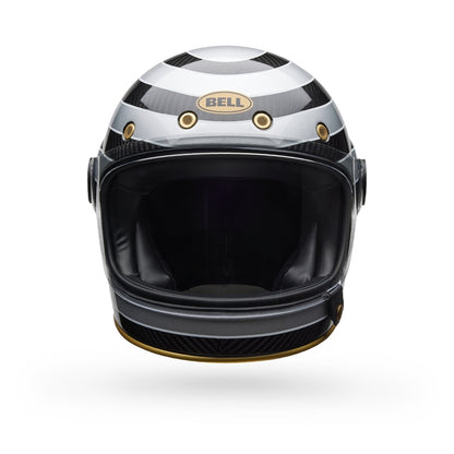 BELL Bullitt GT Carbon Helm - RSD Temple Gloss Black/Silver