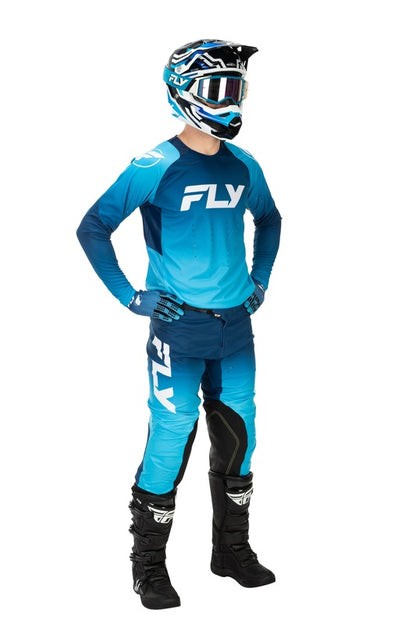 FLY RACING Evolution DST Broek - Wit/Grijs