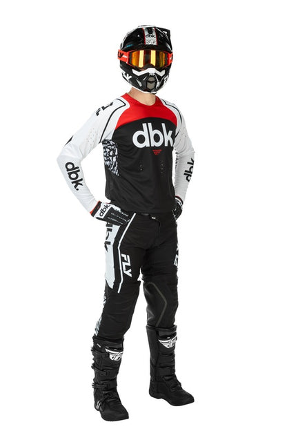 FLY RACING Evolution DST DBK Special Edition Broek - Zwart/Zilver