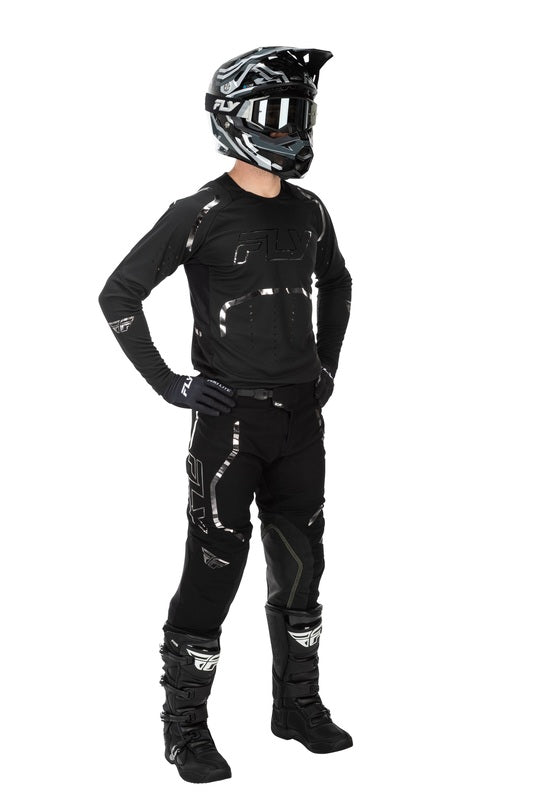 FLY RACING Evolution DST Spark Special Edition Jersey - Zwart/Zilver