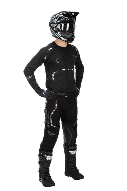 FLY RACING Evolution DST Spark Special Edition Jersey - Zwart/Zilver