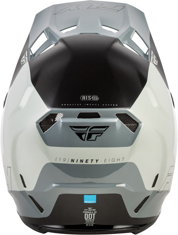 FLY RACING Formula CC Glide Helm - Grijs/Zwart