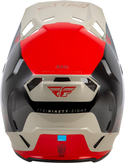 FLY RACING Formula CC Glide Helm - Grijs/Zwart