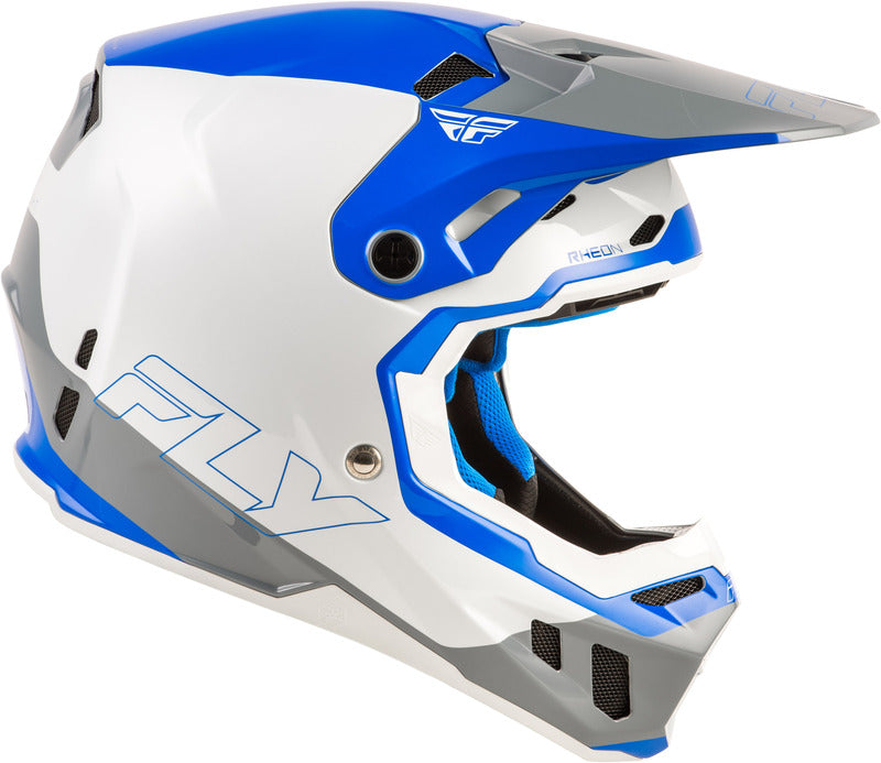 FLY RACING Formula CC Glide Helm - Grijs/Zwart