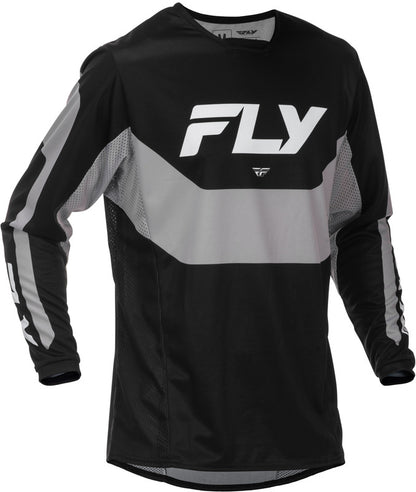 FLY RACING Kinetic Jersey - Zwart/Grijs