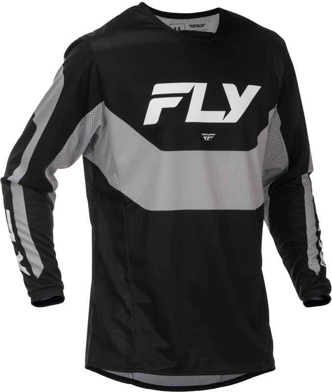FLY RACING Kinetic Jersey - Zwart/Grijs