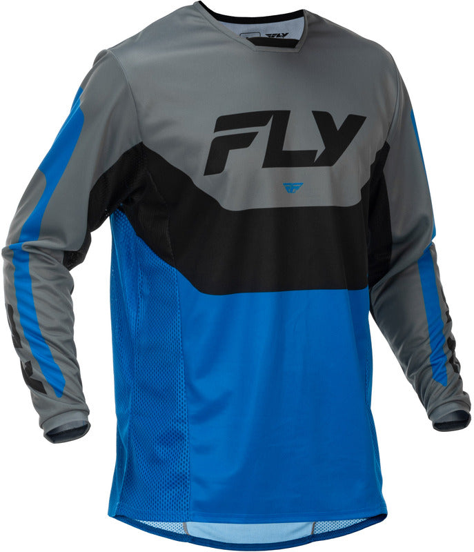 FLY RACING Kinetic Jersey - Zwart/Grijs