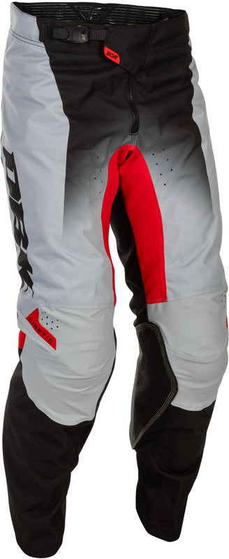 FLY RACING Kinetic DBK Broek - Grijs/Zwart/Rood