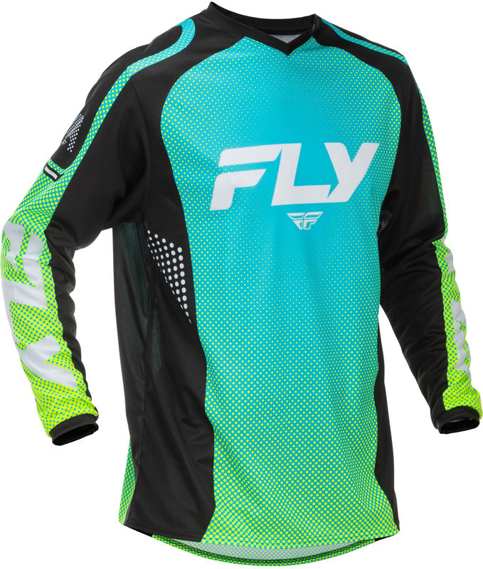 FLY RACING F-16 Jersey - Zwart/Wit