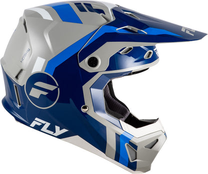 FLY RACING Formula CP Seal Helm - Zwart/Grijs