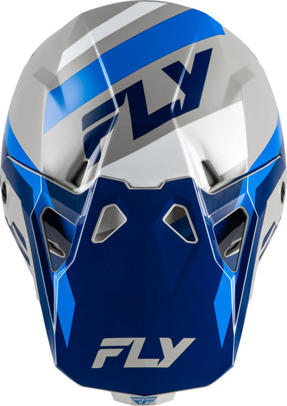 FLY RACING Formula CP Seal Helm - Zwart/Grijs