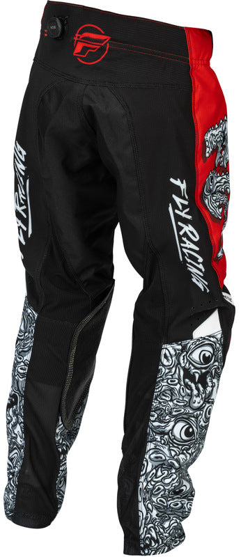 FLY RACING Kinetic Mutant Youth Kindermaat broek - Zwart/multi