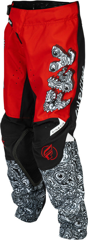 FLY RACING Kinetic Mutant Youth Kindermaat broek - Zwart/multi