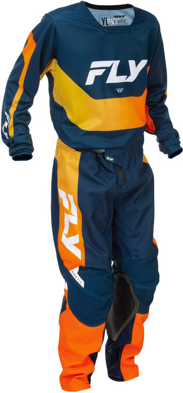 FLY RACING Kinetic Youth Kindermaat Jersey - Zwart/Grijs