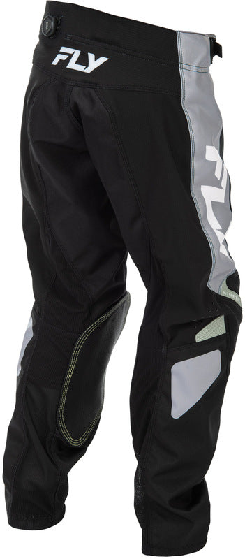 FLY RACING Kinetic Youth Kindermaat broek - Zwart/Grijs