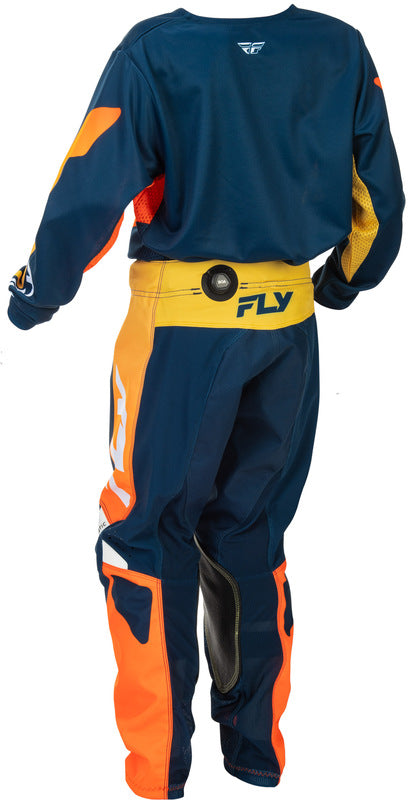 FLY RACING Kinetic Youth Kindermaat broek - Zwart/Grijs