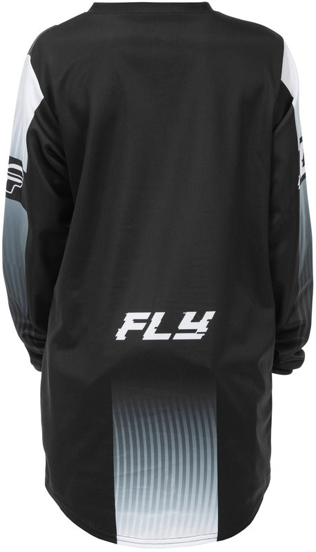 FLY RACING F-16 Youth Kindermaat Jersey - Zwart/Wit