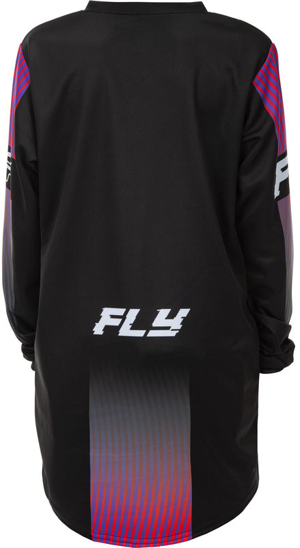 FLY RACING F-16 Youth Kindermaat Jersey - Zwart/Wit