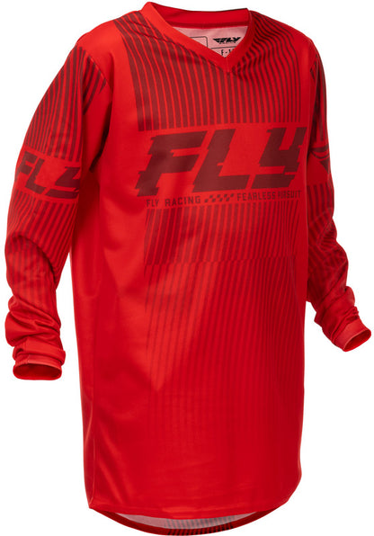 FLY RACING F-16 Youth Kindermaat Jersey - Zwart/Wit