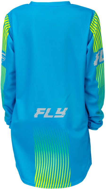 FLY RACING F-16 Youth Kindermaat Jersey - Zwart/Wit