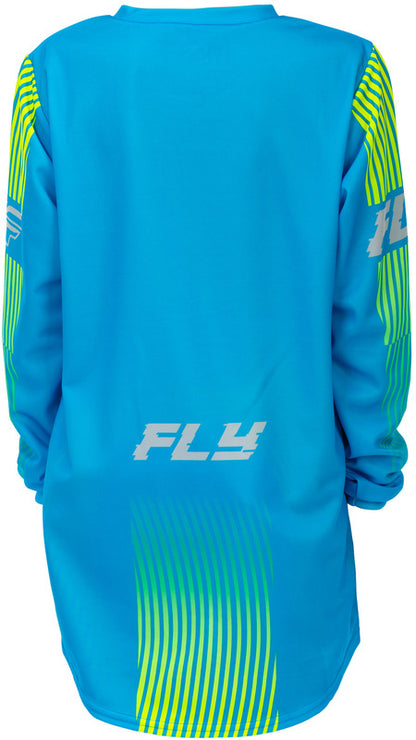FLY RACING F-16 Youth Kindermaat Jersey - Zwart/Wit