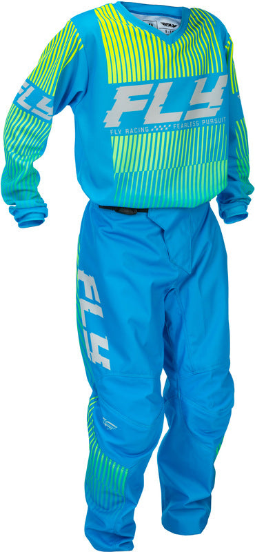 FLY RACING F-16 Youth Kindermaat Jersey - Zwart/Wit