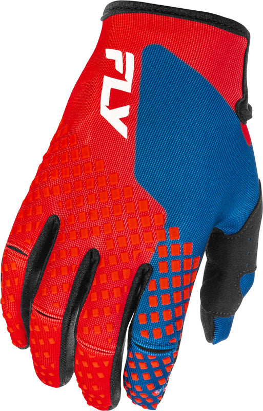FLY RACING Kinetic Youth Kindermaat handschoenen - Zwart/Grijs
